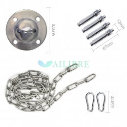 Paquete de Accesorios para Silla Colgante de Acero Inoxidable