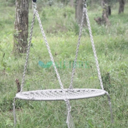 Silla Colgante de Malla Redonda para Exteriores