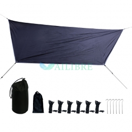Tela de Sombra Hexagonal Impermeable para Camping