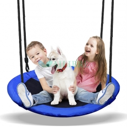 Columpio redondo de tela oxford para niños
