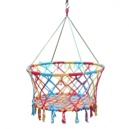 Hamaca de Cuerda de Algodón Étnica para Bebés