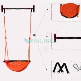 Silla Colgante de Tejido de Cuerda para Niños de Exterior